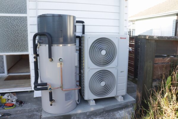 Rinnai Hot Water Heatpump + Ducted Central heating